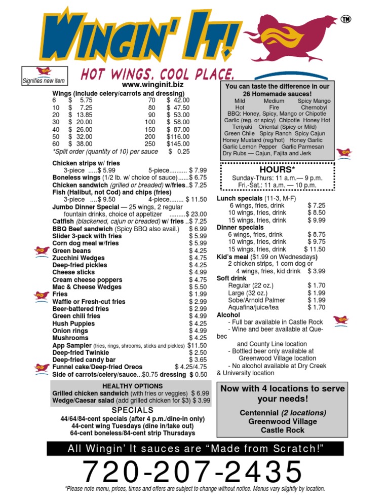 WWW - Winginit.biz: All Wingin' It Sauces Are 