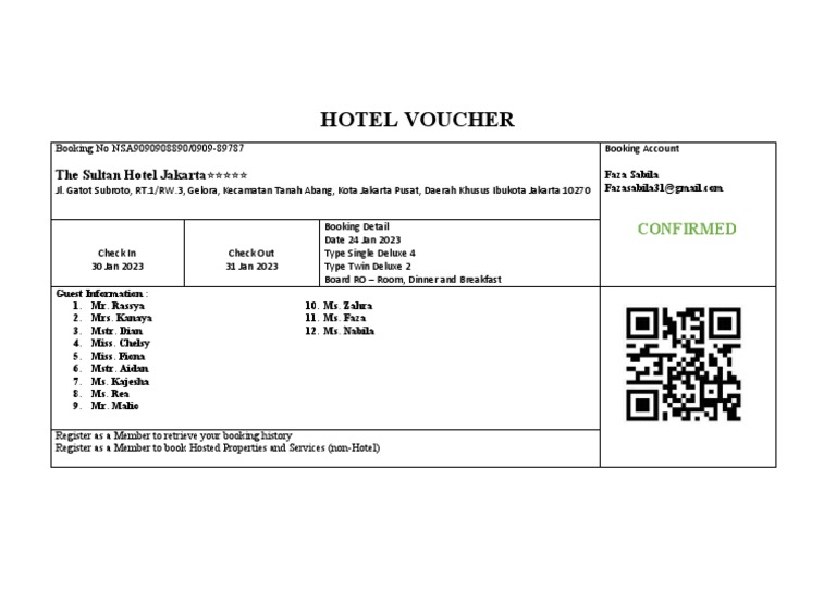 Hotel Voucher Amanda PDF