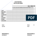 Daftar Hadir Siswa 2020/2021