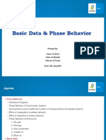 Basic Data Phase Behavior
