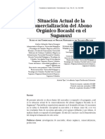 Situación Actual de La Comercialización Del Abono Orgánico Bocashi en El Sugamuxi