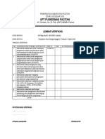 Lembar Verifikasi Puskesmas