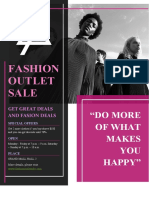 Fashion Outlet Sale