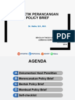 Menyusun-Policybrief DR Halim