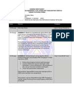 Agenda Mesyuarat Bersama 5 Ajk Utama KRT Pangsapuri Teratai