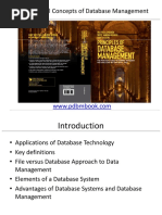 Chapter Fundamental Concepts of Database Management