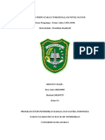 ANALISIS PERWATAKAN TOKOH