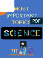 Science Cheat Sheet