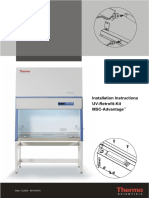 Installation Instructions UV-Retrofit-Kit MSC-Advantage: Valid: 10.2009 / 50114076 A