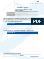 Vulnerability Advisory: Name Vendor Website Date Released Affected Software Researcher