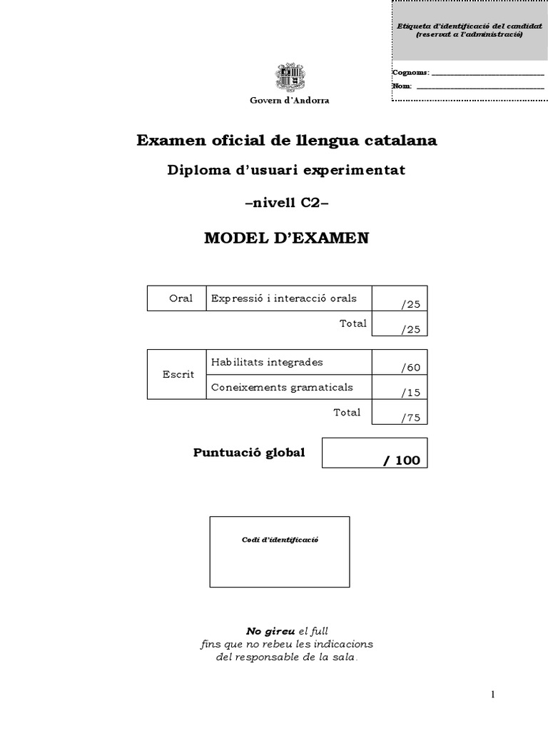 C2 Examen | PDF