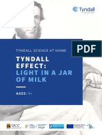 #Tyndall200 Tyndall Effect