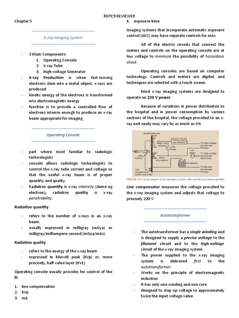 RDTC9 PDF Vacuum Tube X Ray