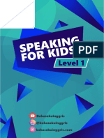 Speaking for Kids 1