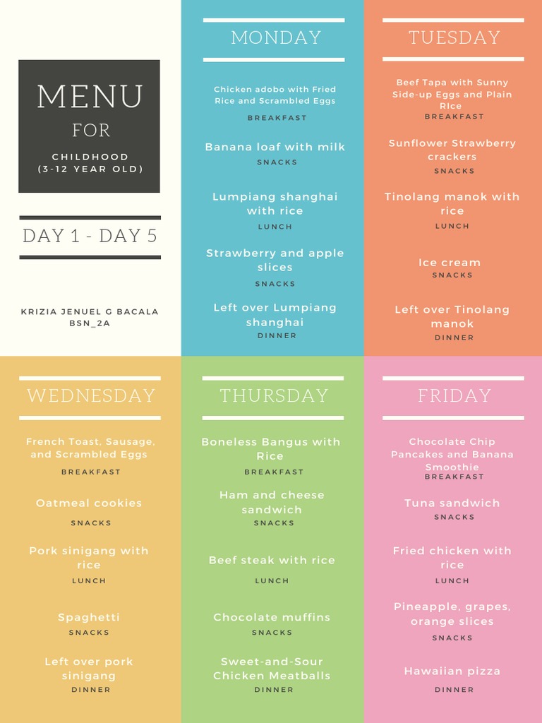 kids-menu-pdf-western-cuisine-asian-cuisine