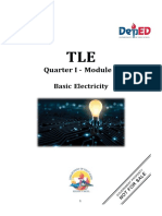 Quarter I - Module 2: Basic Electricity