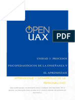 Ud3. Aprendizaje y Desarrollo de La Personalidad