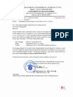 Srt. Permintaan Peserta Hasanuddin Career Program (HCP) Sept 2022