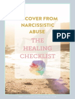 Healing From Narcissistic Abuse Checklist FINAL