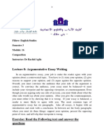 8 - M16 - Composition2, Lecture 8, Pr. Agliz