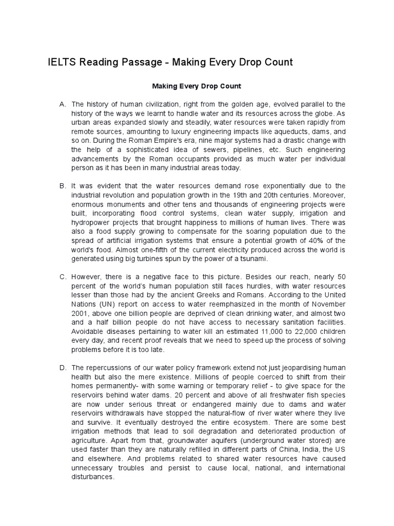 Ielts Academic Reading Practice Test On Computer