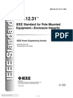 IEEE Standard For Pole Mounted Equipment-Enclosure Integrity