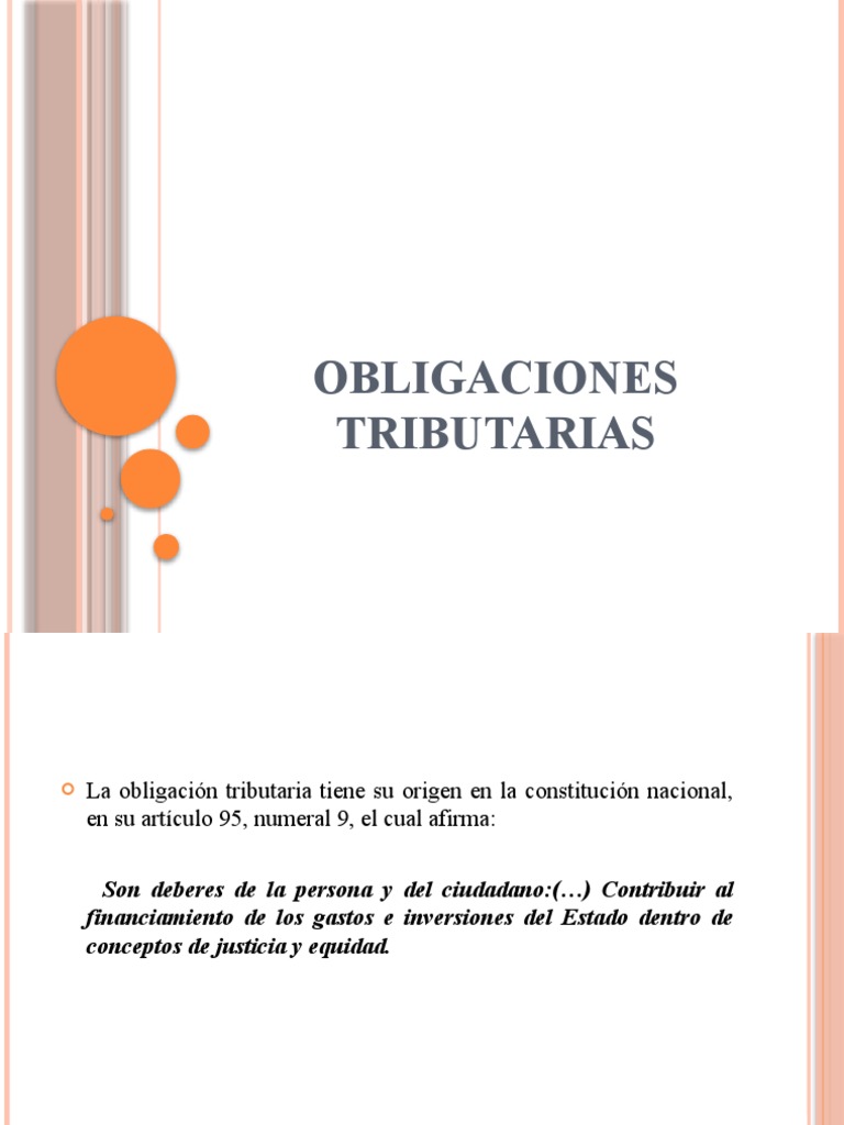 Información Sobre Impuestos Y Obligaciones Tributarias – IAHPB