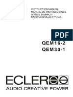 Ecler QEM16-2 QEM30-1 Manual de usuario _ Manualzz