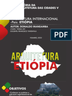 Donaldo Mangamba - Arquitectura Da Etiópia