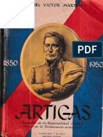 ARTIGAS Miguel Victor Martinez 1850-1950