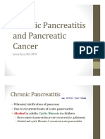 Chronic Pancreatitis and Pancreatic Cancer Risk Factors
