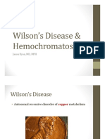 3 - B&B - Wilson's Disease and Hemochromatosis