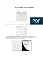 Patrón Falda Tulipán