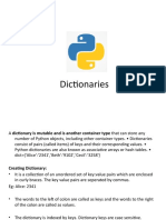 Python Dictionary Unit2