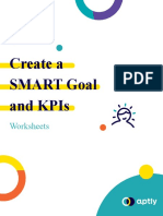 Create a SMART Goal and KPIs - копія