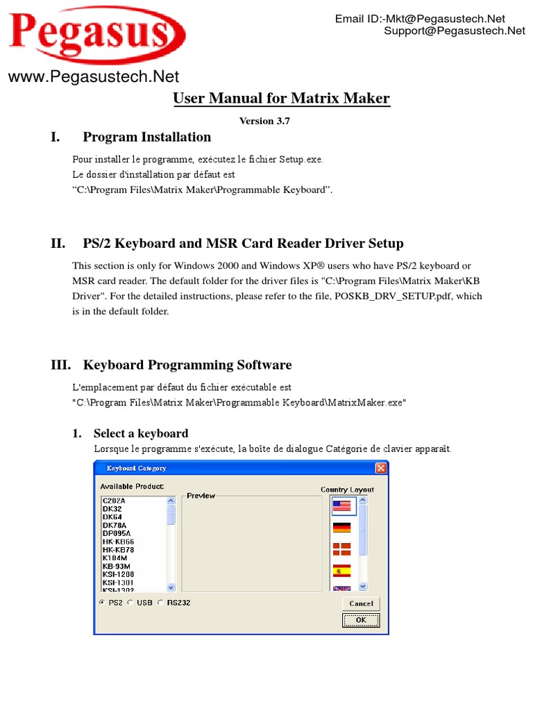 Matrix Maker Manual | PDF | Matériel informatique | Architecture ...