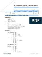 2223 Level M Chemistry Exam Related Materials T2 Wk9 (UAE Except SHJ)