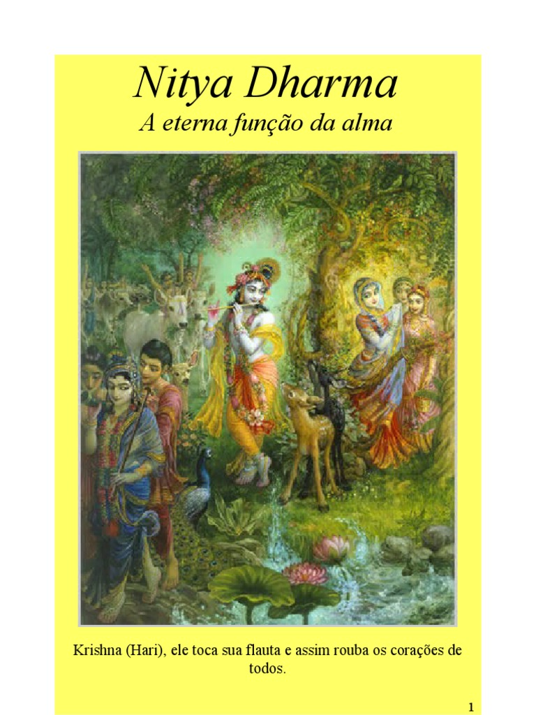 Nitya Dharma - A Eterna Função Da Alma | PDF | Amor | Deus