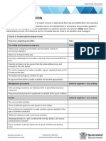 Home Economics Checklist