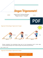 Perbandingan Trigonometri - Kegunaan Perbandingan Trigonometri Tangen