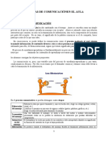 Tecnicas de Comunicacion en El Aula