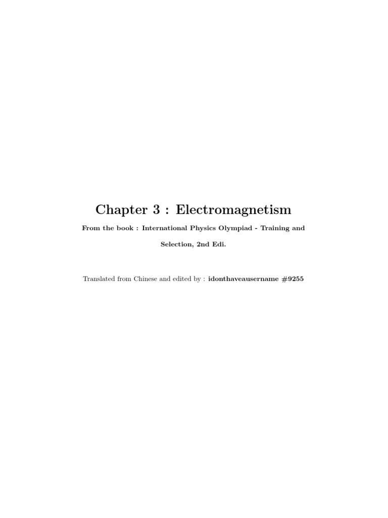 Electromagnetism intelligence overview