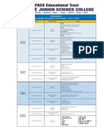Standard XI - Final Exam - Syllabus & Date Sheet - (2022 - 2023)