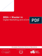 ENEB - MBA + Master in Digital Marketing and Ecommerce