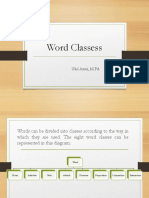 Word Classes Guide