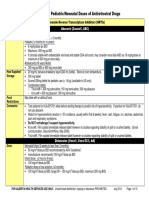 Pediatric-Neonatal ARV Dosing Alberta Jul12