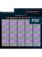 Cronograma de Actos Publicos 2023