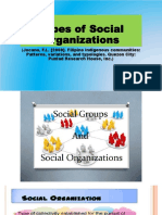 0 - Types of Social Organizations