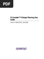 IC Compiler™ II Design Planning User Guide