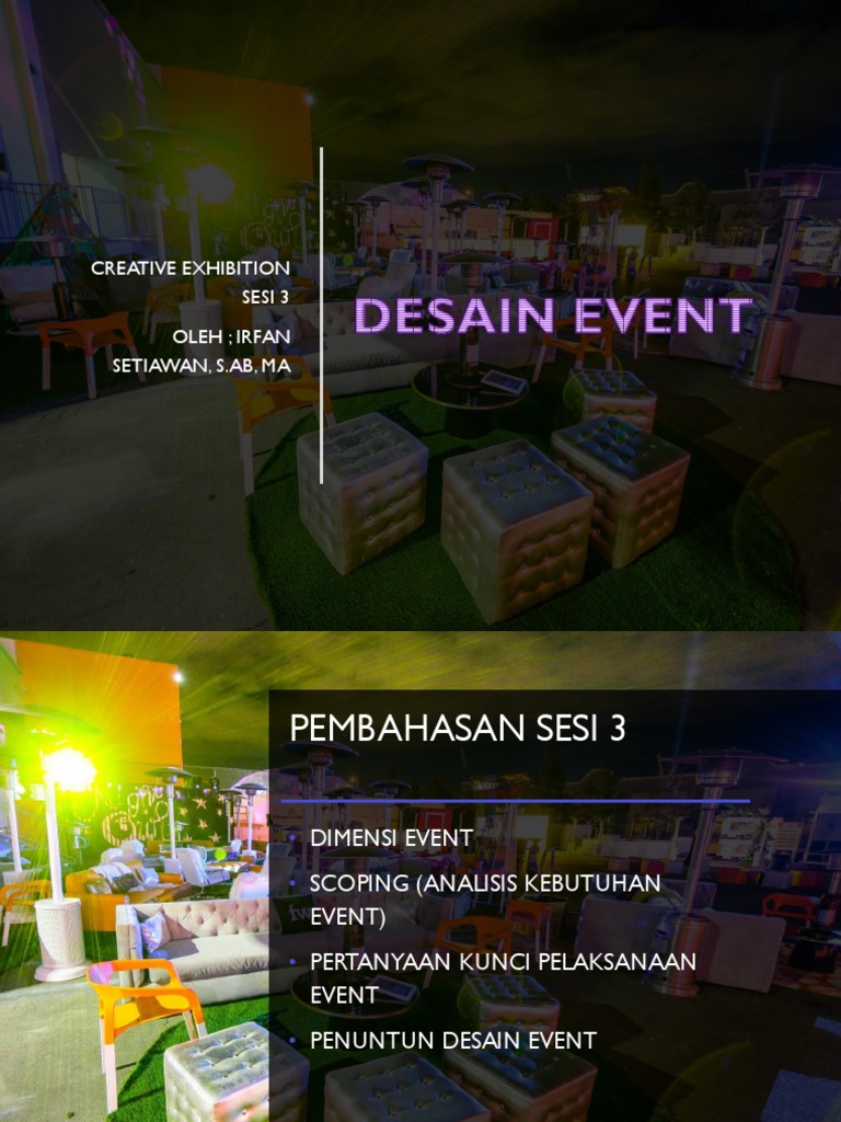 Panduan Desain Event Profesional | PDF | Karier & Perkembangan | Bisnis